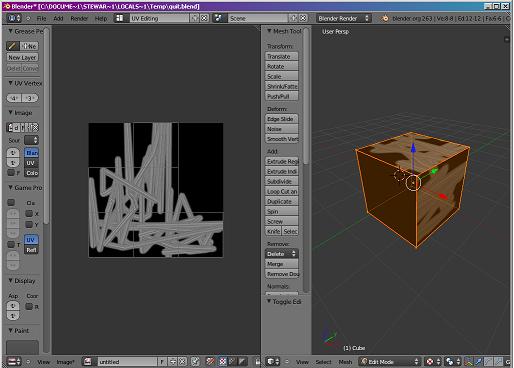 Problem with texture mapping a cube :/ - Materials and Textures ...