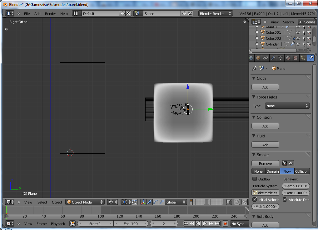 Smoke colision bug or... - Compositing and Post Processing - Blender ...