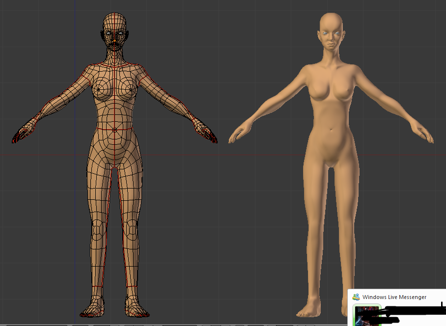 Featured image of post Blender Female Body Rigged low poly female used for my assessment for school has a running and walking animation already