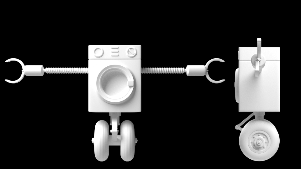 CGCookie robot competition WIP - Works in Progress - Blender Artists ...