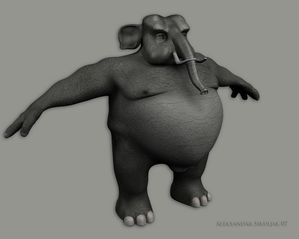 Elephant Man - WIP - Works in Progress - Blender Artists Community