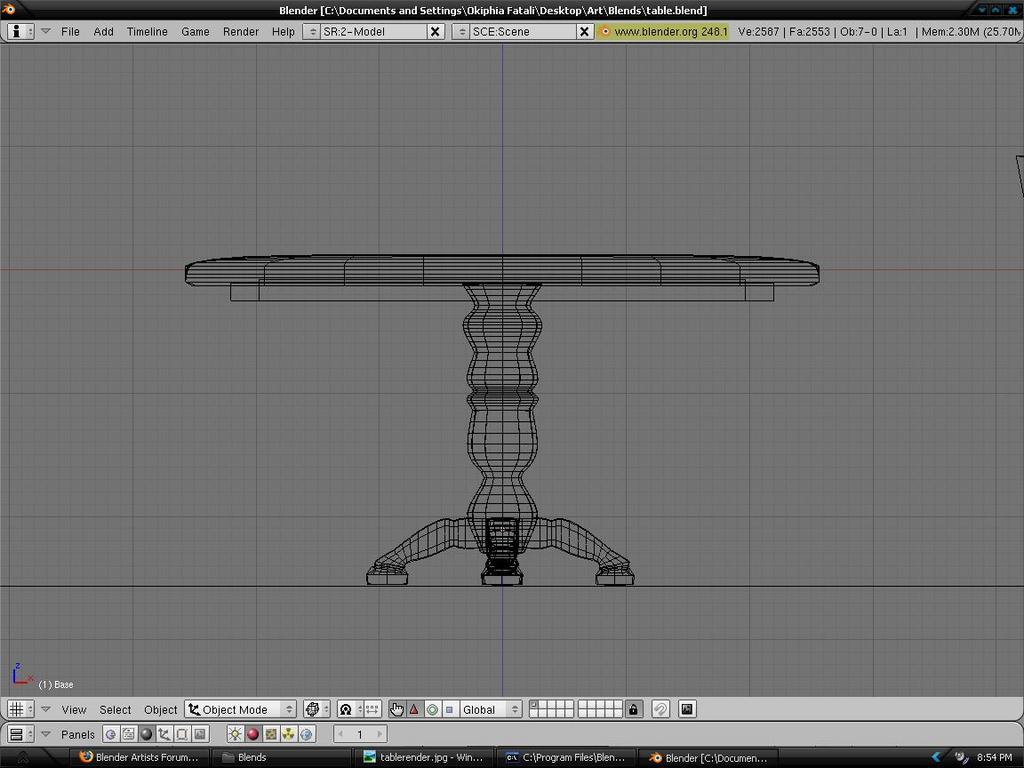 Table Scene Code Table Scene WIP (Temporarily Abandoned) - Works in Progress - Blender ...