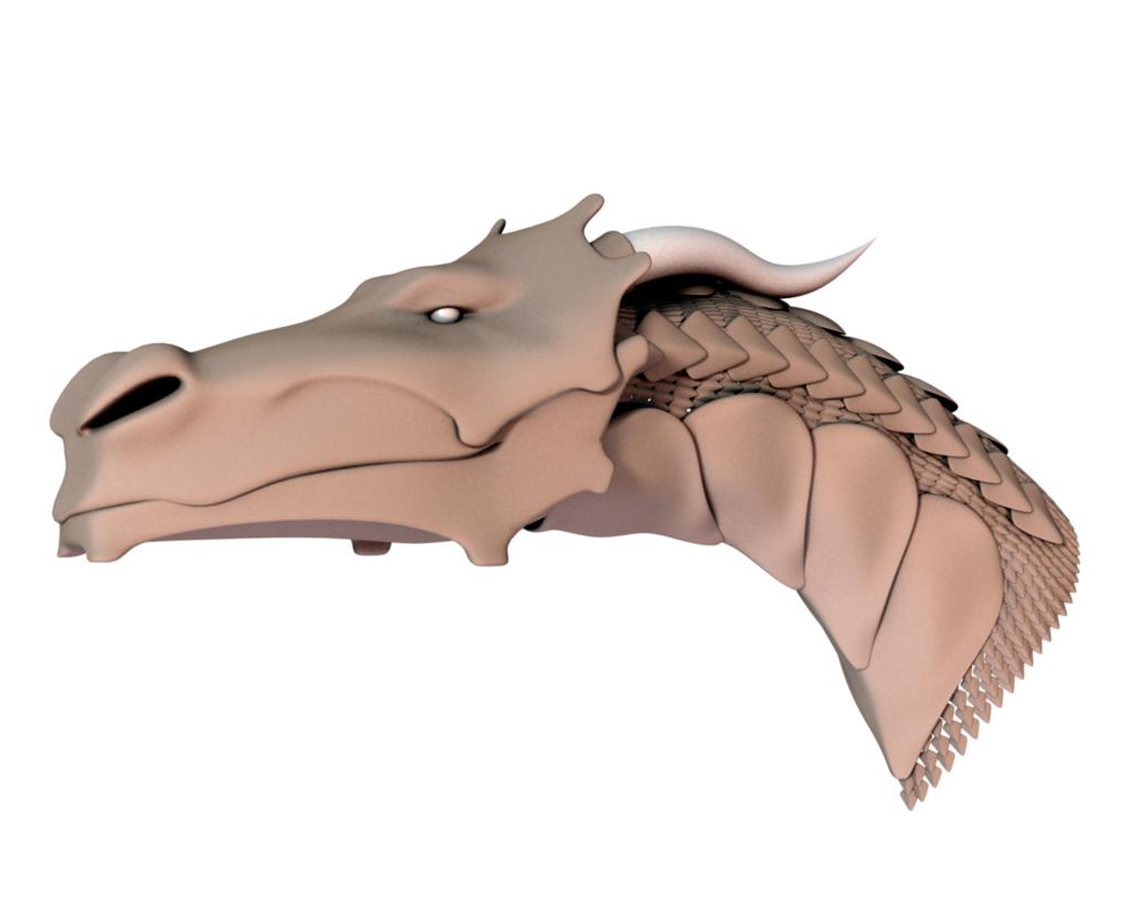 Dragon Neck - Works in Progress - Blender Artists Community