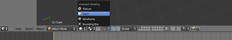 Turning back to solid view - Basics & Interface - Blender Artists Community