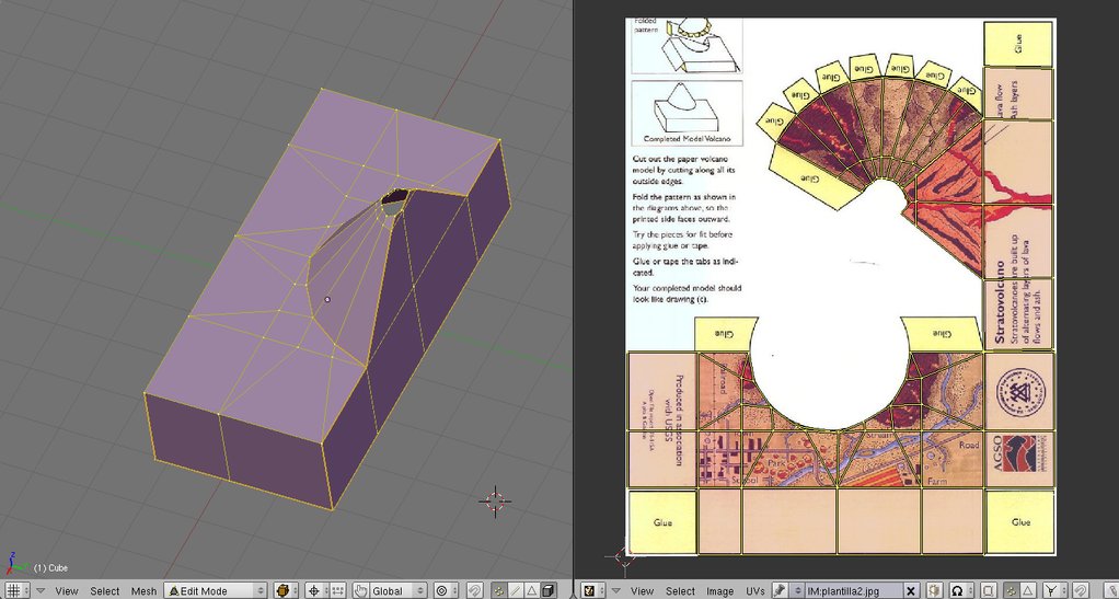 Modeling and UV mapping exercise - Materials and Textures - Blender ...