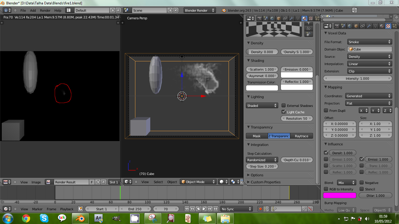 Problem with smoke sim - Particles and Physics Simulations - Blender ...