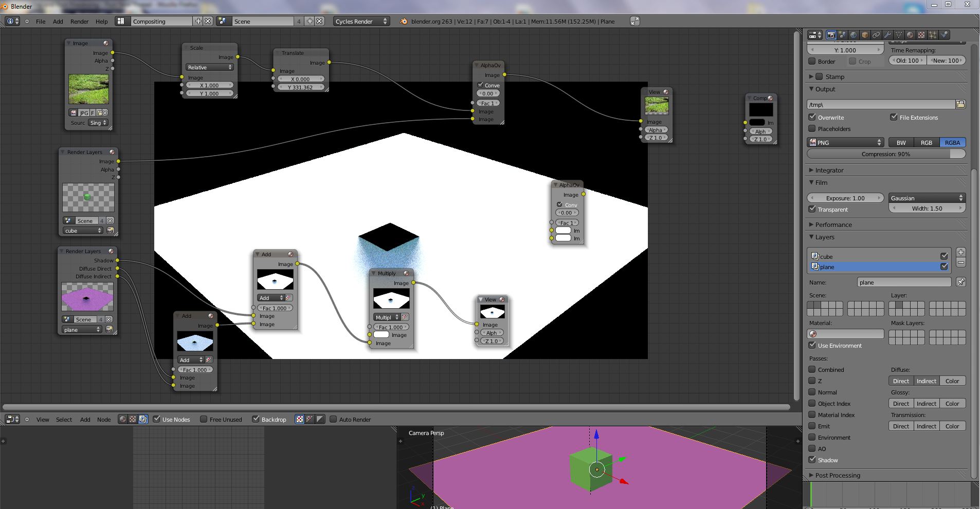 I'm failing at composting render layers/passses and need some help ...