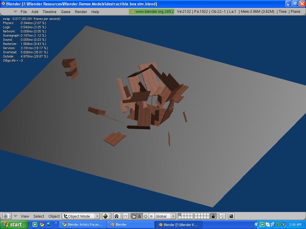 Destructible crate simulation - Game Engine Resources - Blender Artists ...