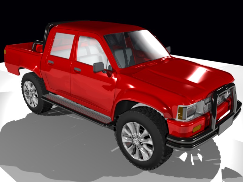 Toyota Hilux in progress.... - Works in Progress - Blender Artists