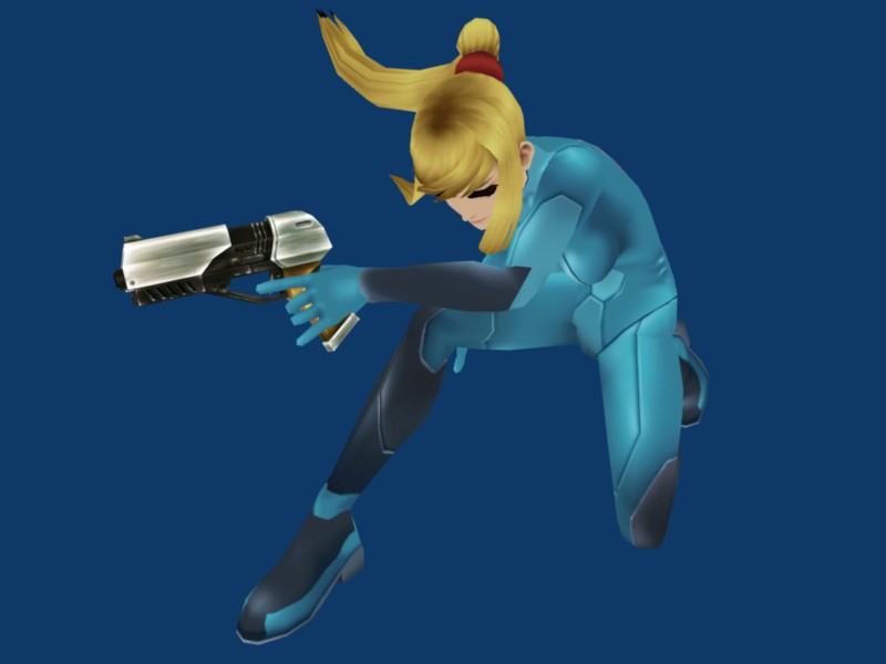 zero suit samus brawl gun