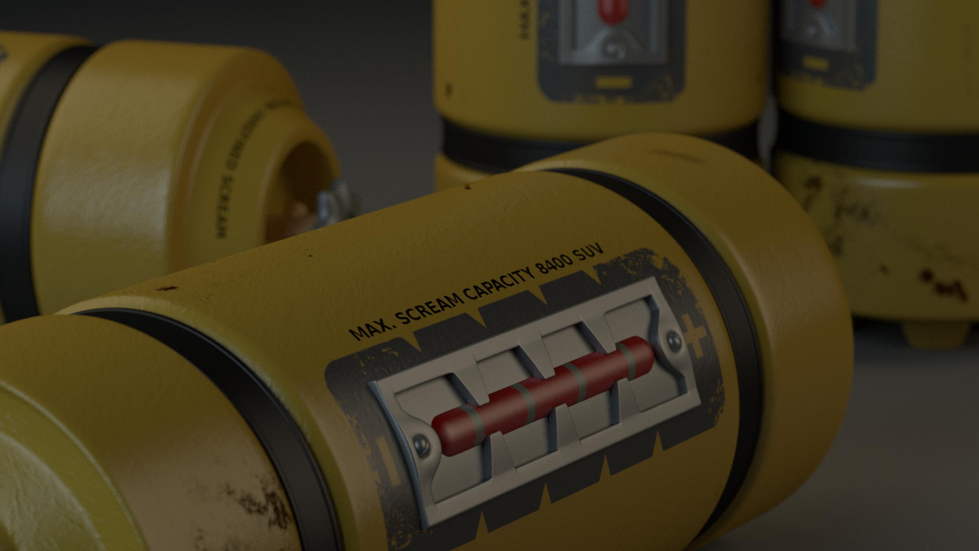 Monsters Inc. Scream Canister - Finished Projects - Blender Artists  Community
