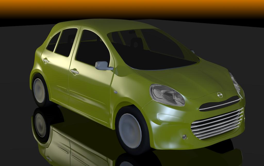 NISSAN MICRA 2011 racing challenge game - Team Projects - Blender ...