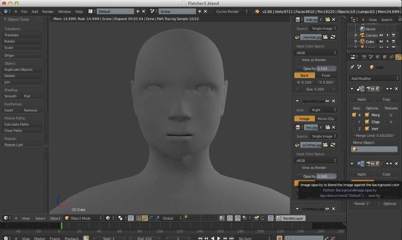 Character Model work in progress - Works in Progress - Blender Artists ...