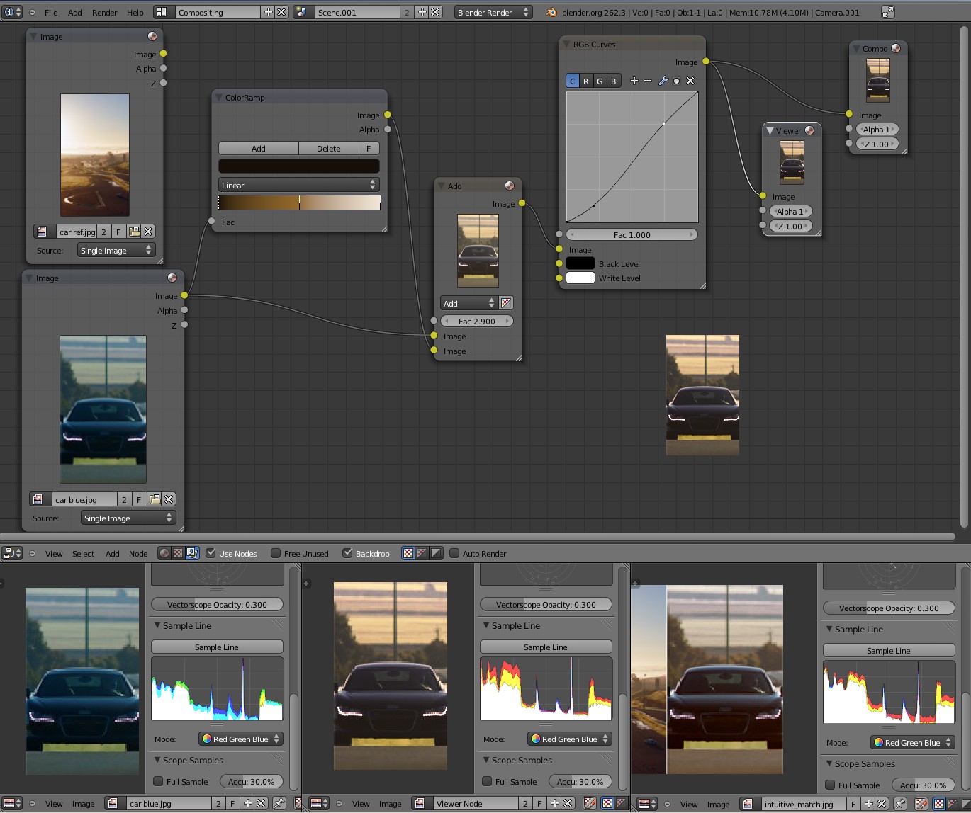 macth color correction for blender? - Compositing and Post Processing ...