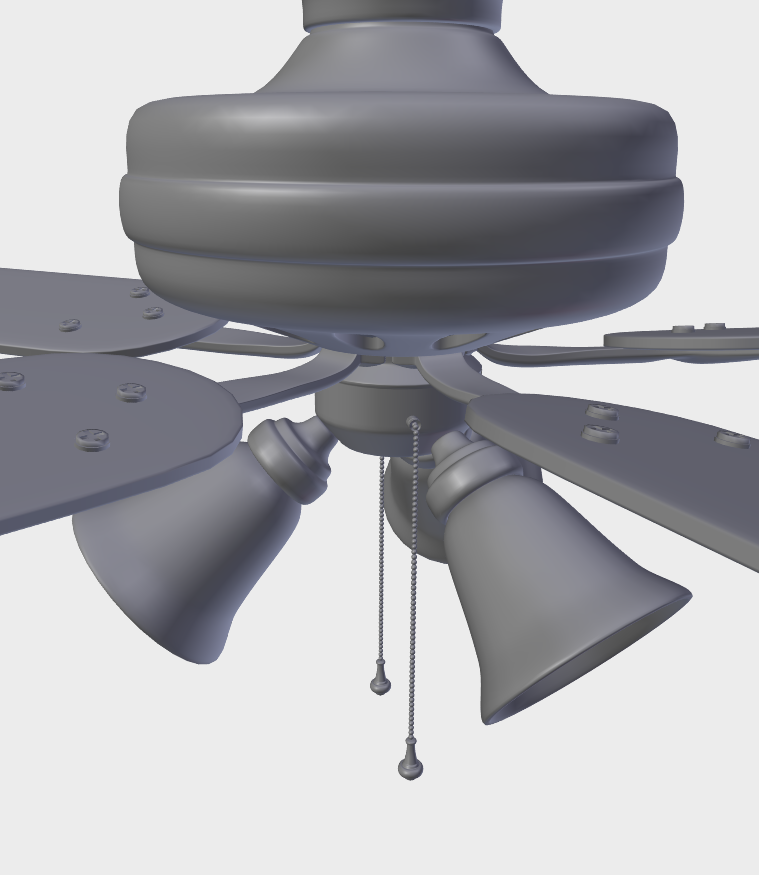 Ceiling Fan Works In Progress Blender Artists Community