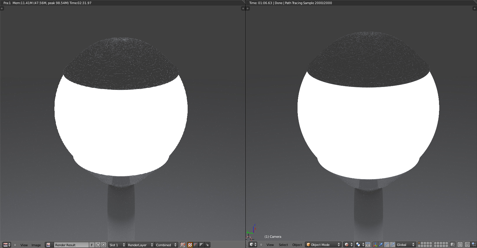 Please help, strange artifacts in my cycles render. - Page 2 - Lighting ...