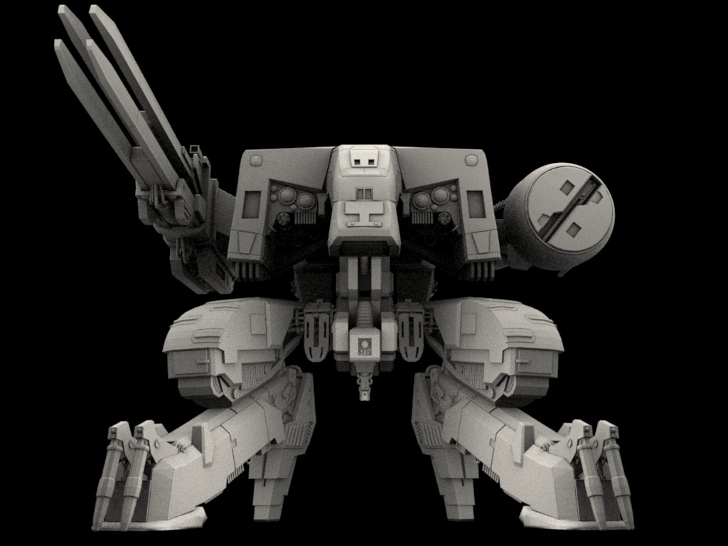 W.i.p Metal gear rex (composing) - Page 3 - Works in Progress - Blender ...