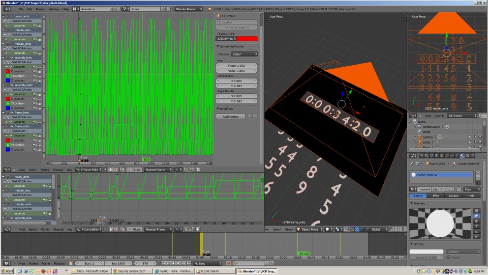 Security camera text? - Compositing and Post Processing - Blender ...