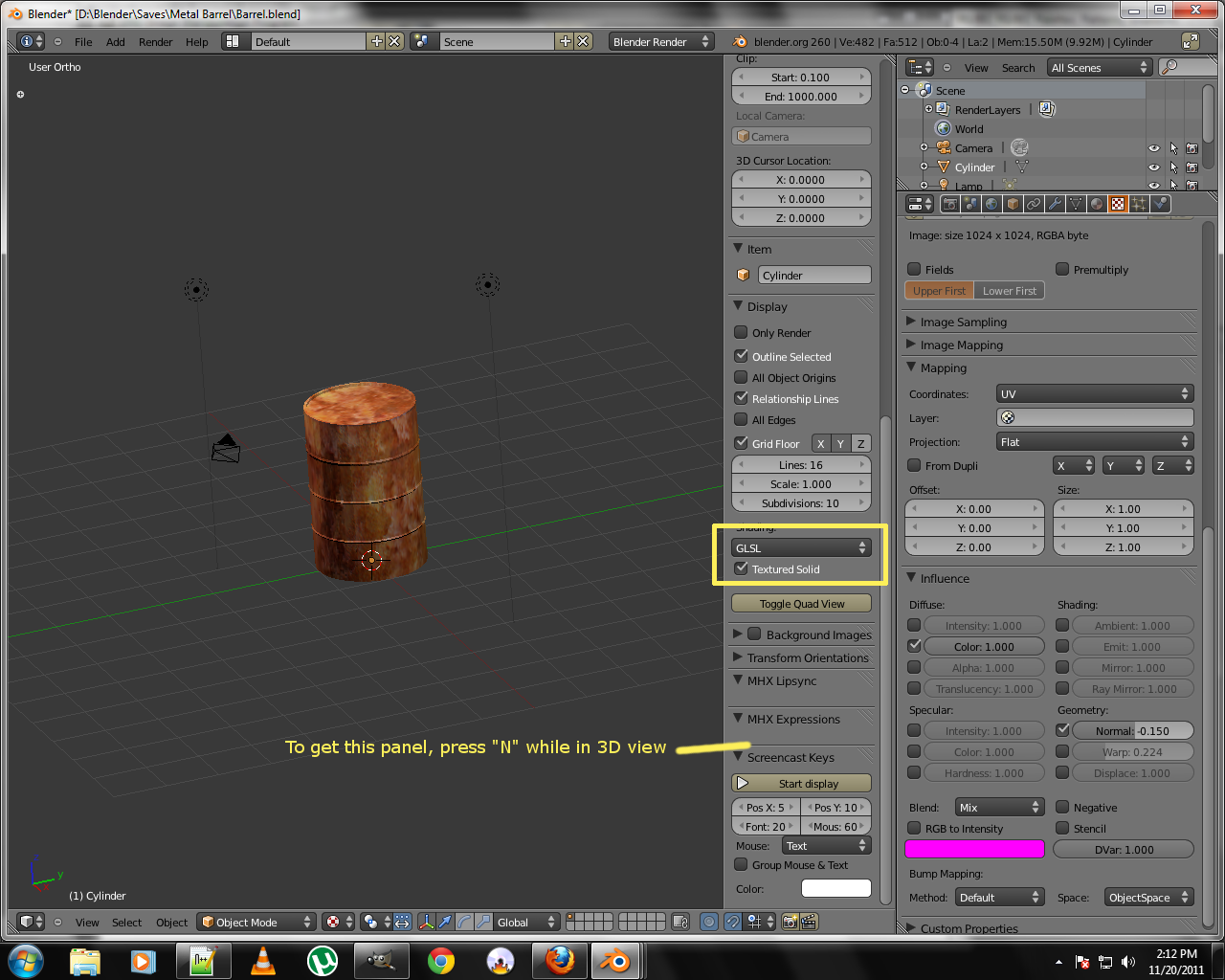 How do we see texture in edit and object mode - Materials and Textures ...