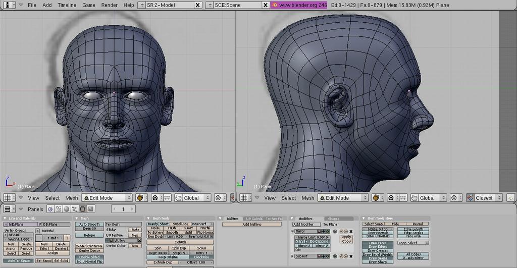 male human face - Works in Progress - Blender Artists Community