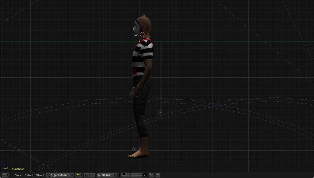Mime Model Demented Mime (Real Time Model) (Animation on last page!) - Works in ...
