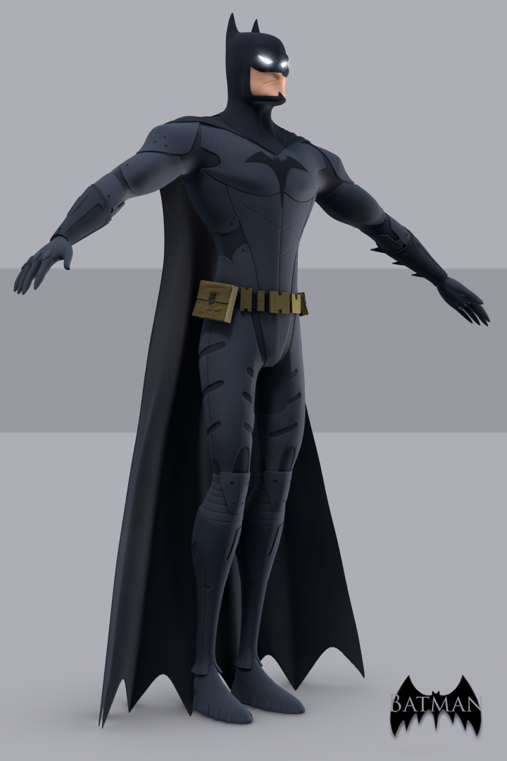 Batman Cartoon - Finished Projects - Blender Artists Community