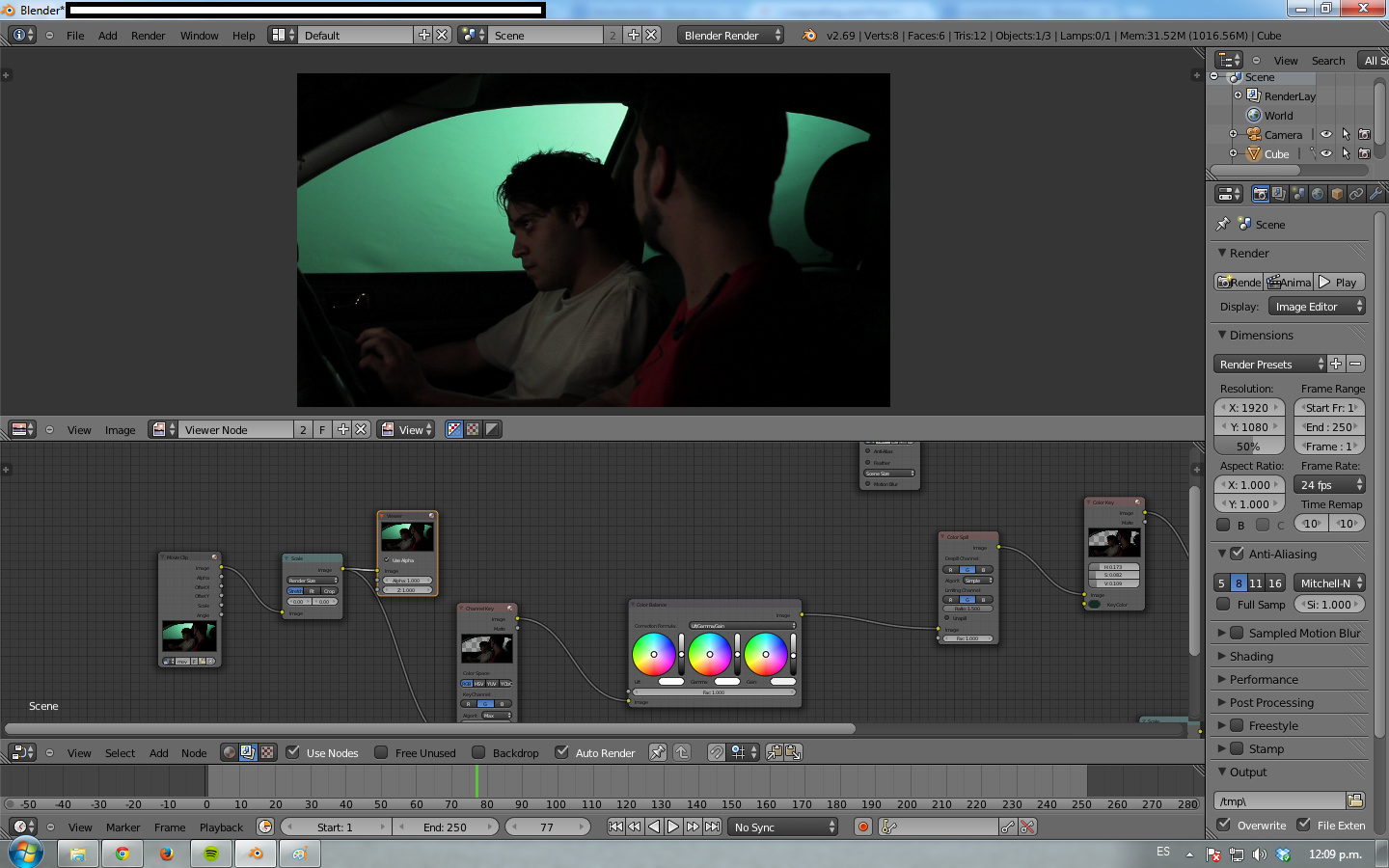 Problems with a bad green screen ilumination - Compositing and Post ...