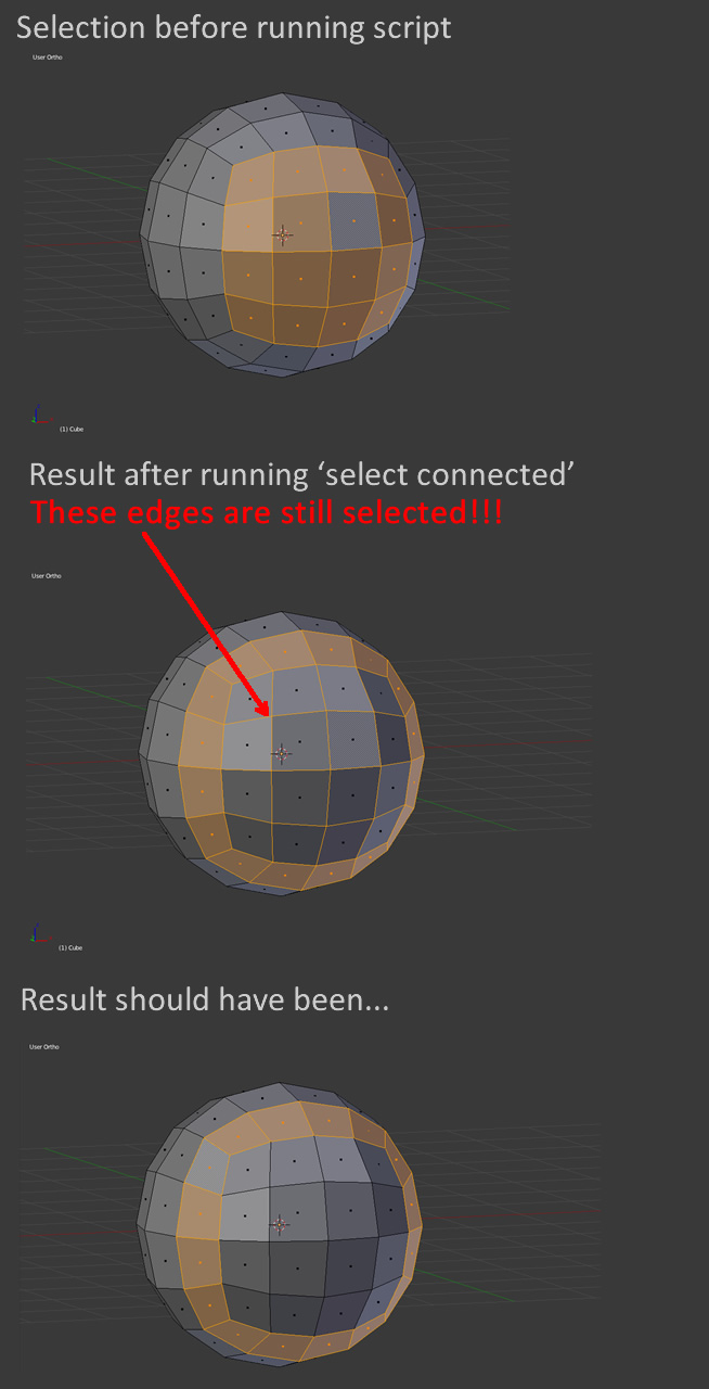 Python Selection Module Using Bmesh - Paid Work - Blender Artists Community