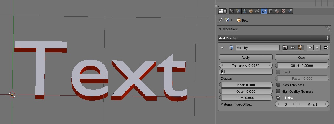 Text - Edge another color? - Materials and Textures - Blender Artists ...