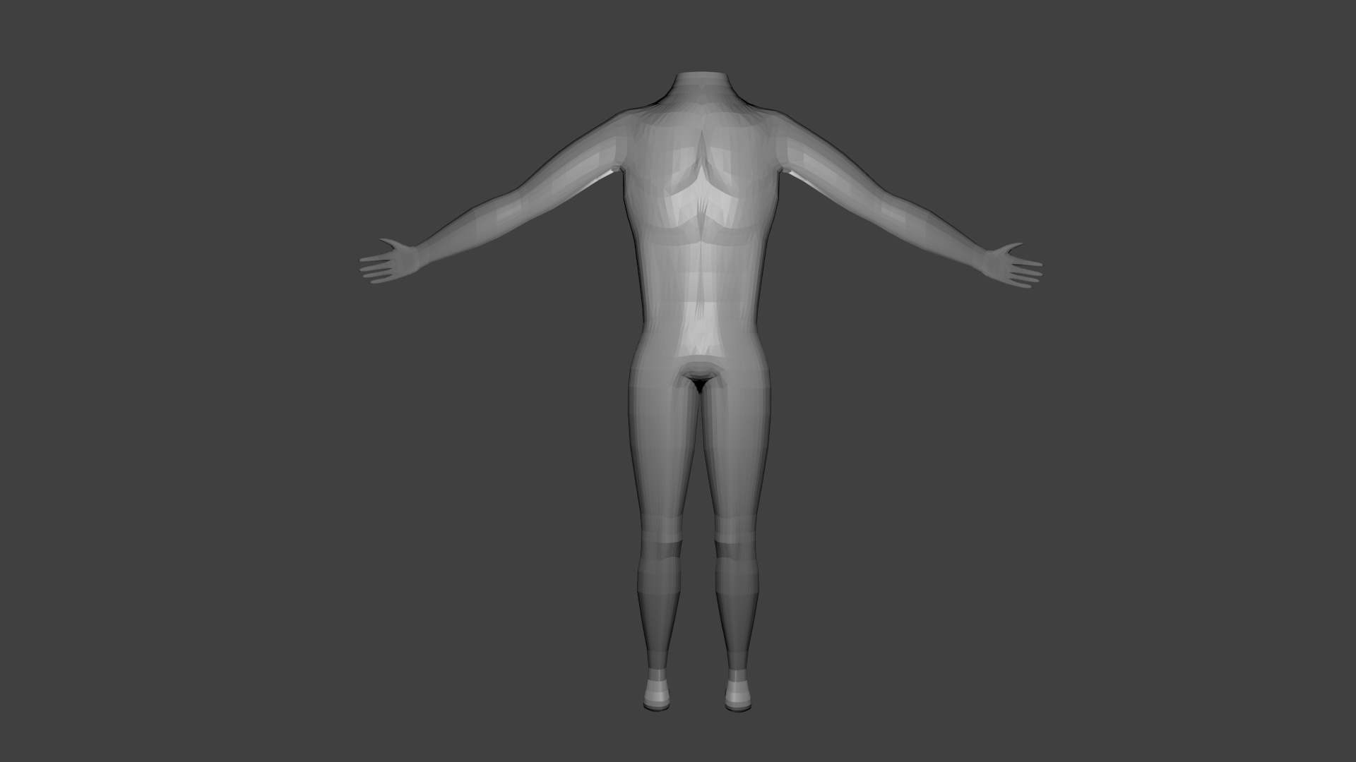 Low poly person(lots of pictures - Works in Progress - Blender