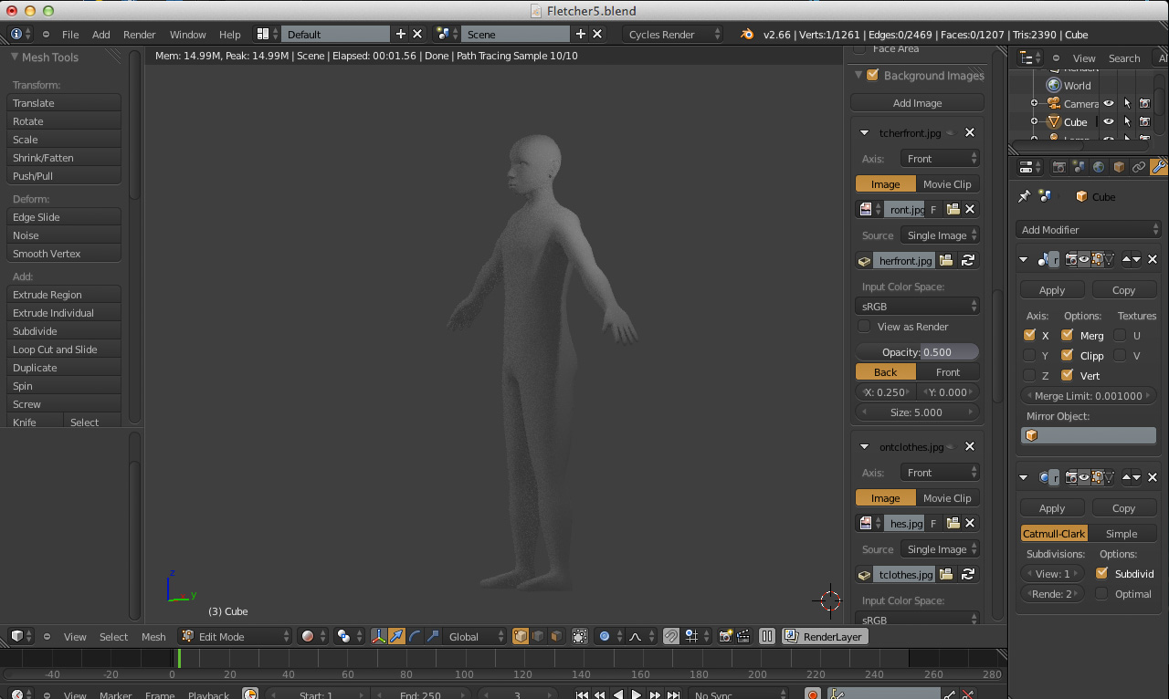 Character Model work in progress - Works in Progress - Blender Artists ...