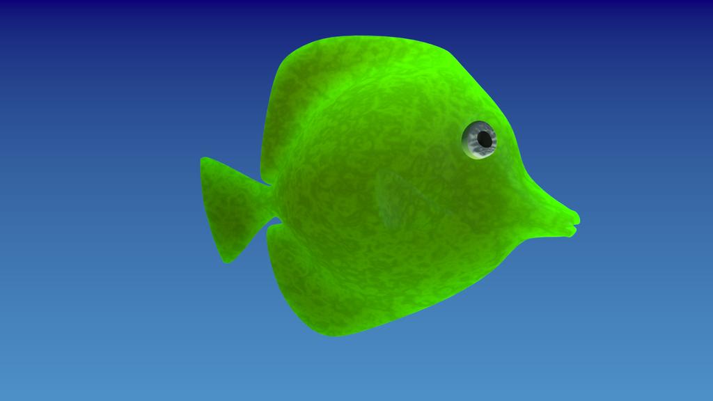 A green fish - Finished Projects - Blender Artists Community