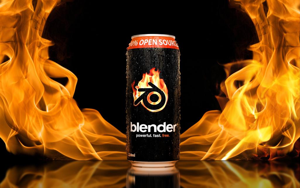 NEW! Blender Energy Drink - Finished Projects - Blender Artists Community