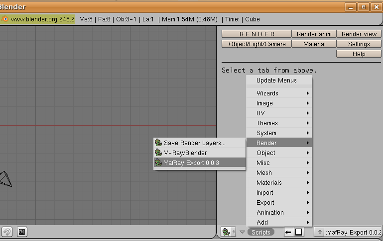 Yafray won't work! - Compositing and Post Processing - Blender Artists ...