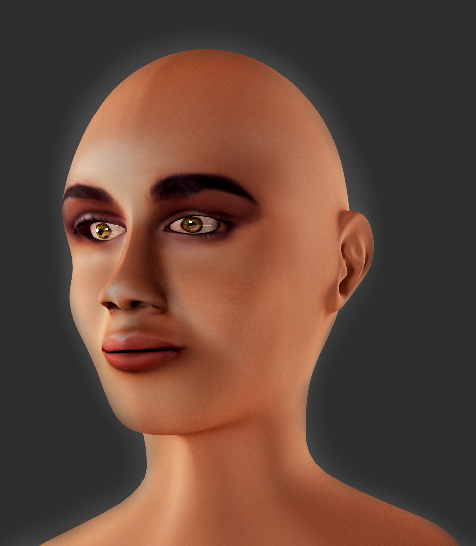 Female Model Finished Projects Blender Artists Community 