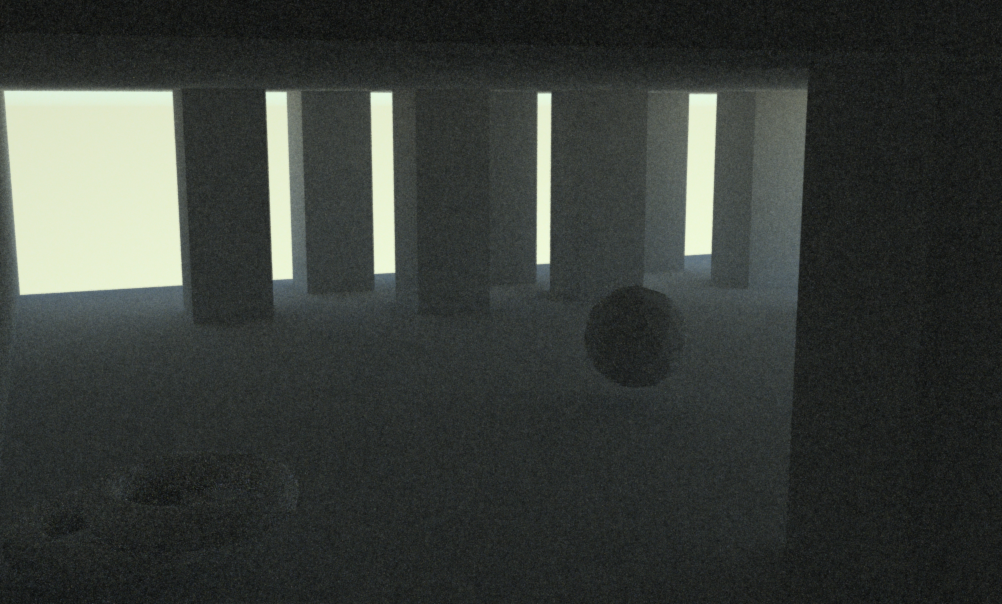 Cycles (2.64) vs Octane (1.0) ambient-lit completely diffuse scene ...