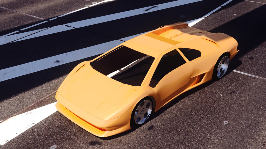 Lamborghini Diablo - Finished Projects - Blender Artists Community