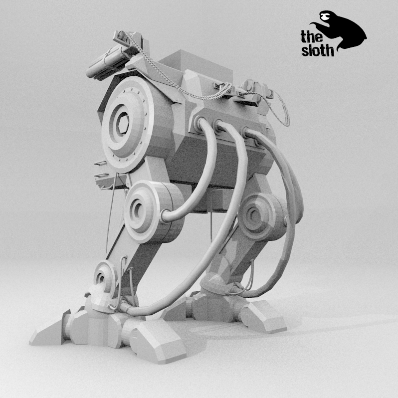 Sloth Machine Project The Sloth - Finished Projects - Blender Artists Community
