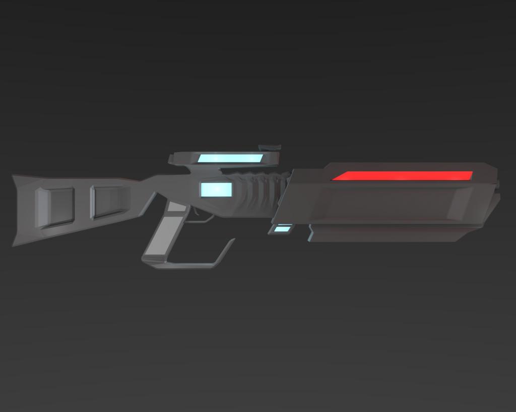 Futuristic Weapon - Works In Progress - Blender Artists Community