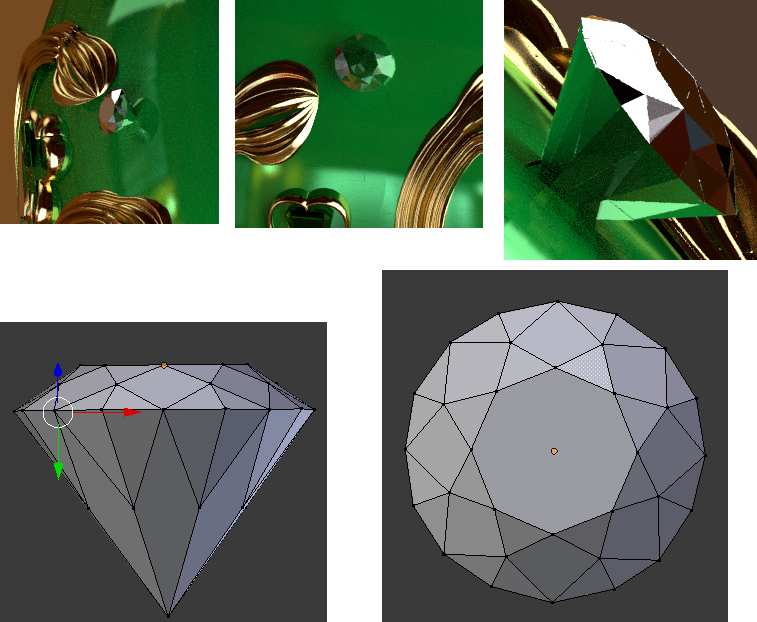 Diamond material or geometry - Materials and Textures - Blender Artists ...