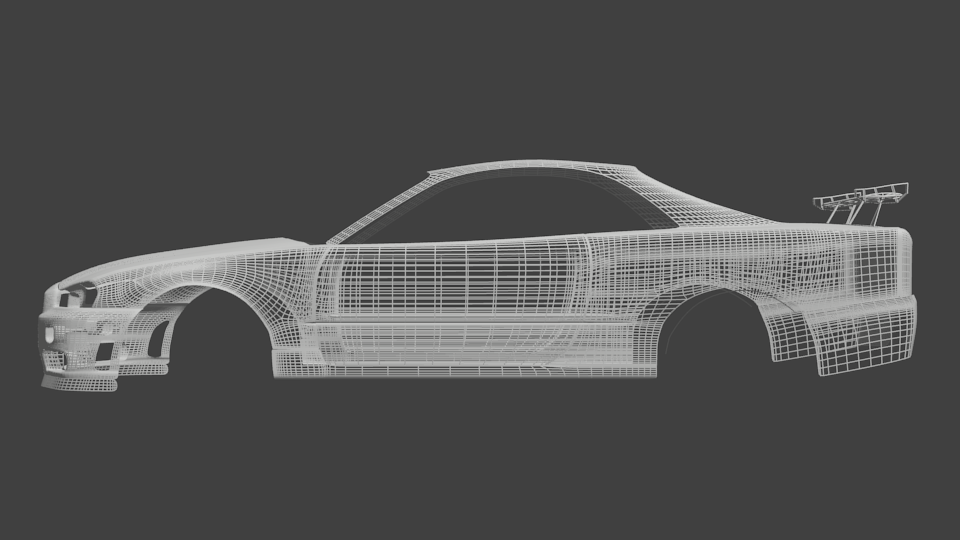 Nissan Skyline Gtr R34 Works In Progress Blender Artists Community