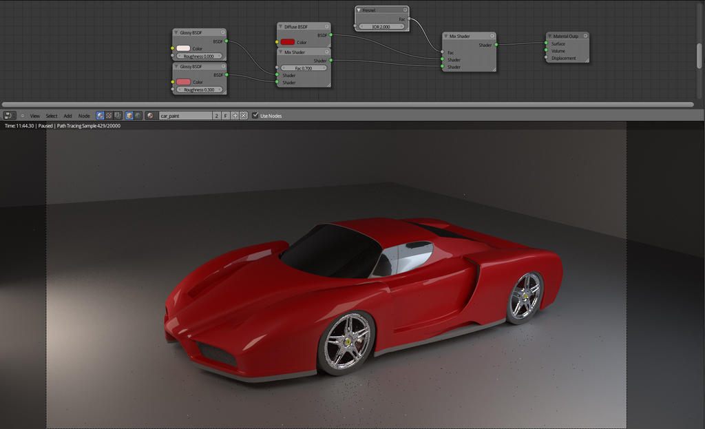 Ferrari Enzo [cycles] (please critique) - Works in Progress - Blender ...