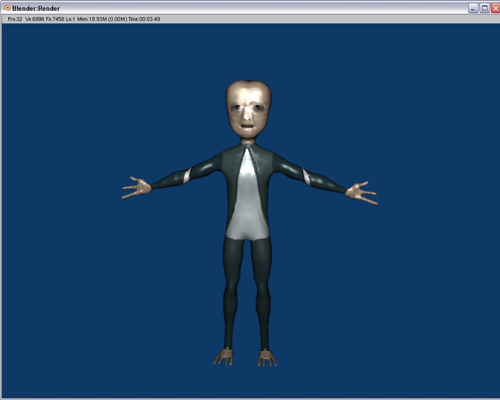 First attempt at character - Works in Progress - Blender Artists Community
