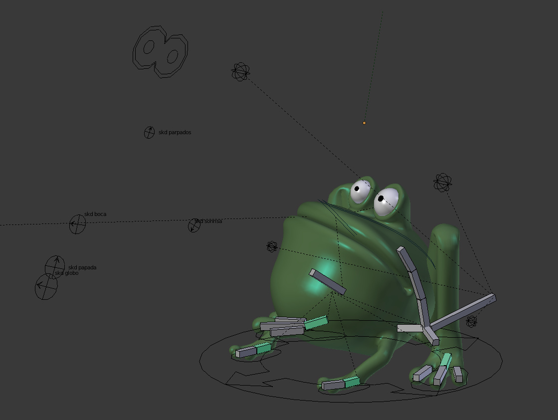 Problems Using 2 Armatures For Same Character - Animation And Rigging ...