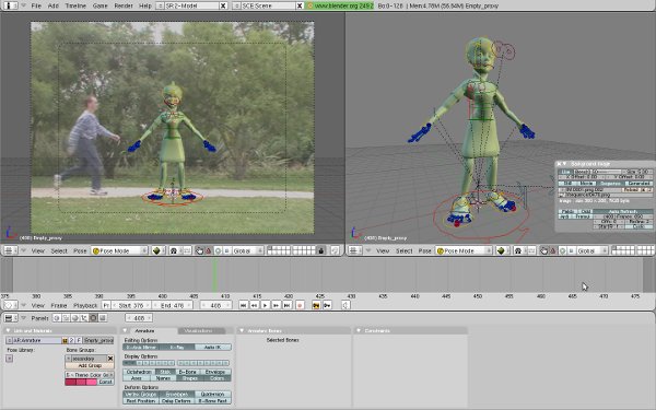 poping knees ? blend included - Animation and Rigging - Blender Artists ...