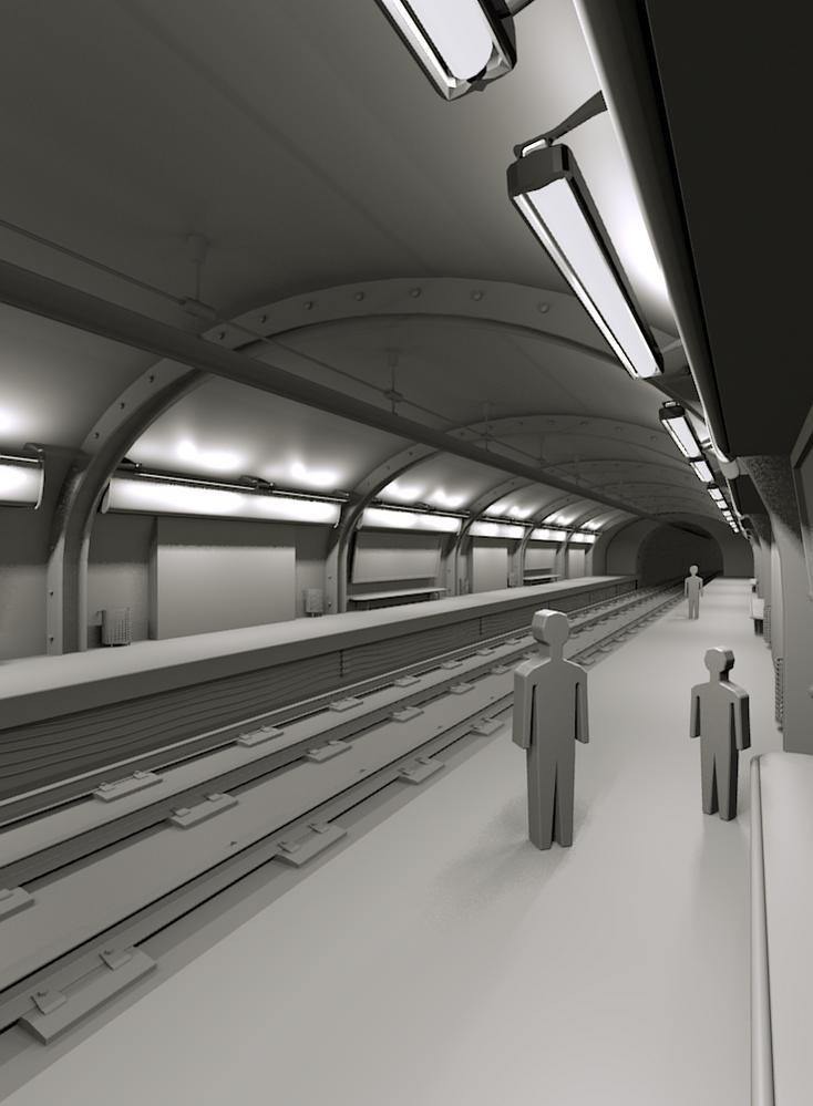 Subway Station Scene - Works in Progress - Blender Artists Community