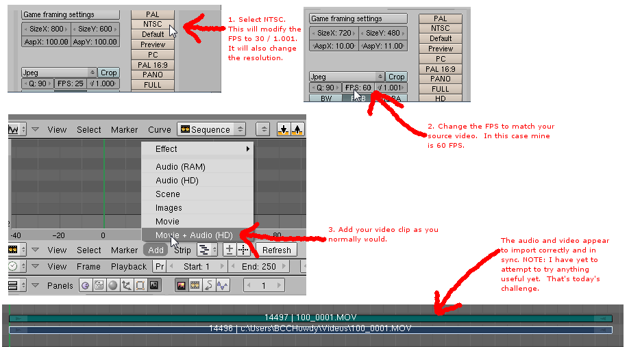 Audio Video Alignment - Newbie Question - Compositing and Post ...