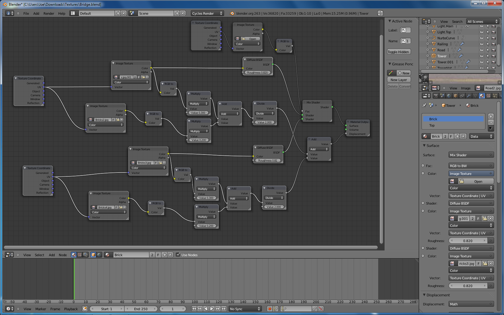 Bridge, First Project! - Works in Progress - Blender Artists Community