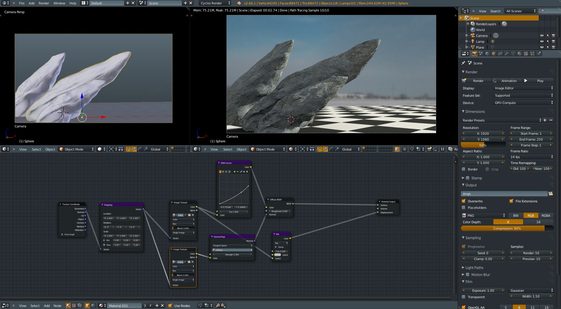 Blender Guru Scifi competition - [Fallen] - Page 2 - Works in Progress ...