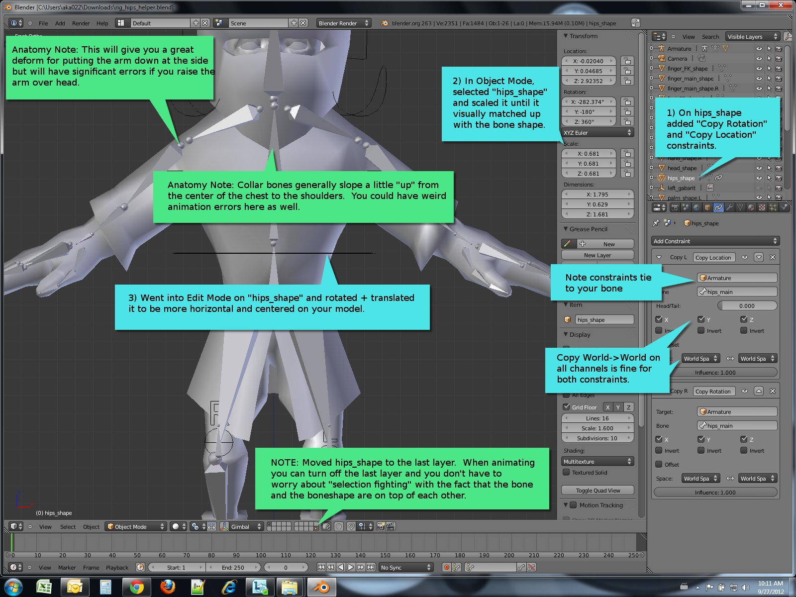 Bad orientation helper - Animation and Rigging - Blender Artists Community